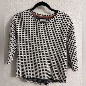 Waffle Weave Checkered Shirt